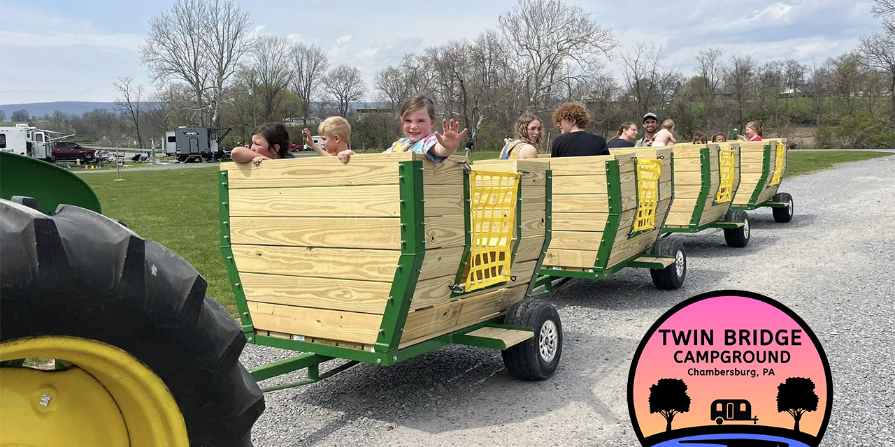 Grain Train at Twin Bridge Campground